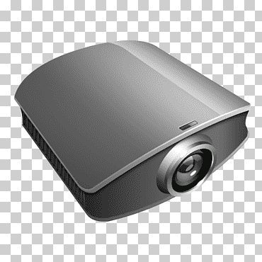 proyector led gris, dispositivo de salida electrónica accesorio accesorio dispositivo electrónico multimedia, proyector plateado, computadora, dispositivo electronico, proyector png