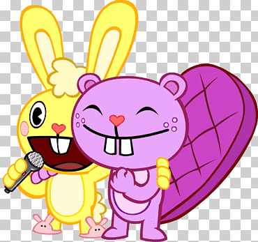 abrazos dentado escamosa flippy animada serie, televisión, flor, dibujos animados png