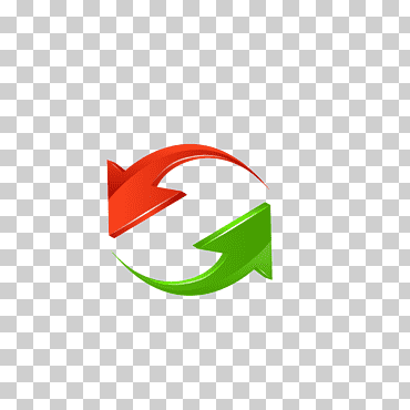 icono de flecha, flechas circulares, ángulo, Gráficos 3d por computadora, logo png