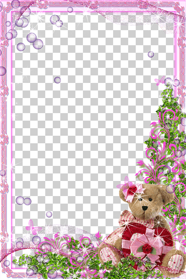 oso pardo, marco violeta morado, marco morado, púrpura, cuadro, marco dorado png