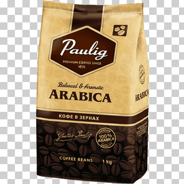 Arabica Coffee espresso paulig coffee beans, arabica coffee, té, café, café robusta png