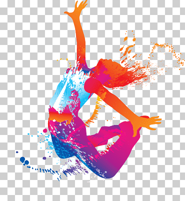 Persona que salta del arte, bailarina de ballet del estudio de danza hip-hop, zumba, fondo de pantalla de la computadora, zumba, Zapateado png