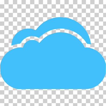 base de datos de computación en la nube, computación en la nube, azul, nube, corazón png