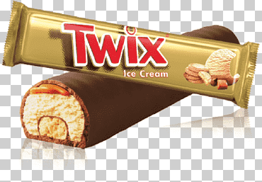 helado de twix chocolate bar mars bounty, helado, crema, comida, Postre congelado png