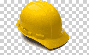 Ilustración de casco amarillo, construcción de ingeniería arquitectónica casco, casco, sombrero, sitio de construcción, casco de motocicleta png
