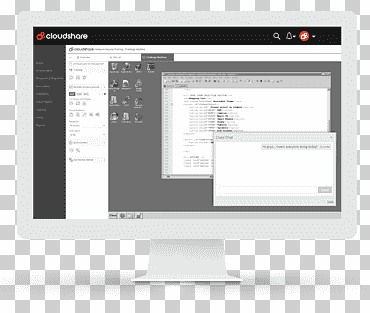 CloudShare Training Computer program Computer Monitors, cloud share, miscellaneous, computer, cloud Computing png