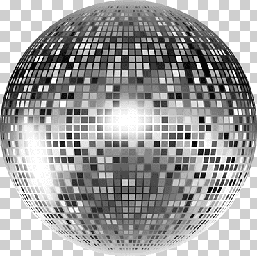 bola de discoteca gris, bola de discoteca, identificación, diverso, otros, monocromo png
