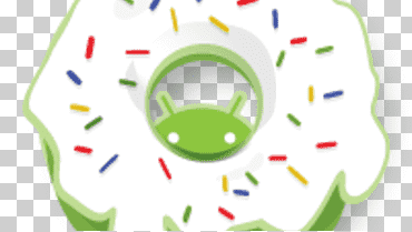 donuts android donut versión de android android eclair, android, teléfonos móviles, rosquilla, desarrollo de software android png