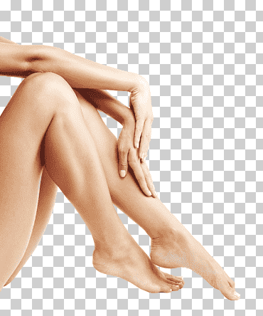 mujer sosteniendo su pie, derma med spa bikini depilación exfoliación piel, depilación, diverso, mano, pie png