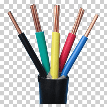 Conductor de cobre Cables eléctricos y cable Cable eléctrico Cable flexible, cobre, lápiz, cable de cables eléctricos, industria png