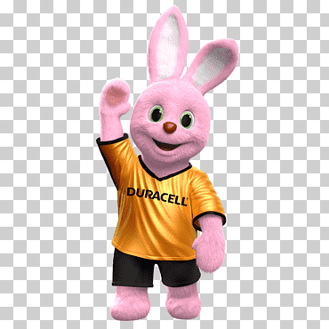 duracell bunny batería eléctrica energizer bunny rabbit, rabbit, animales, conejito, material png
