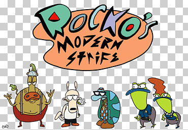 Rocko Comics animación Nickelodeon cómic, animación, televisión, historietas, texto png