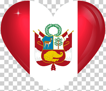 Decoración de corazón rojo y blanco, bandera del escudo de armas de Perú de la bandera nacional de Perú, Perú, diverso, bandera, escudo de armas png