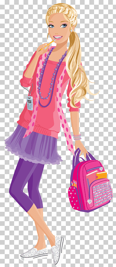 barbie holding bag, barbie: la princesa y la muñeca popstar, barbie, personaje de ficción, zapato, niña png