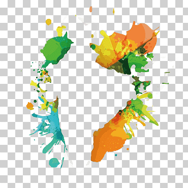 pintura abstracta multicolor, bandera de india movimiento de independencia indio día de la independencia india, mapa, día de la independencia, india, bandera, cultura, hoja png