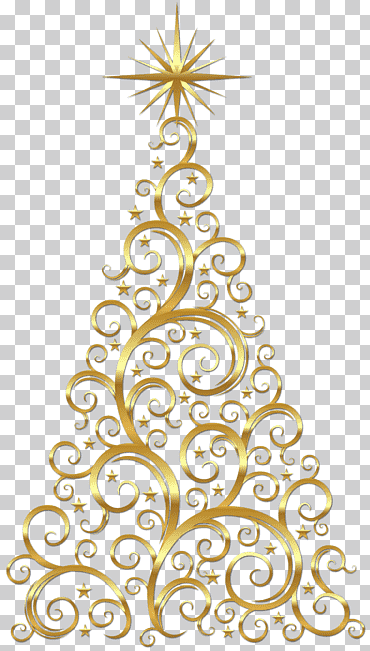 Árbol de navidad dorado, árbol de navidad dorado., decoración, Decoración navideña, lona png