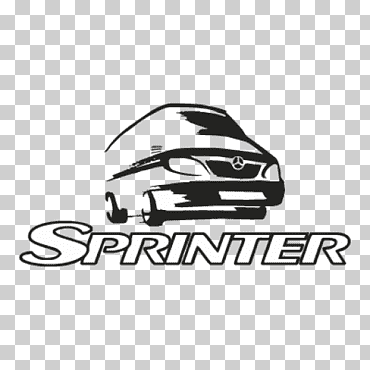 mercedes-benz sprinter car logo, coche, auto compacto, cdr, ángulo png