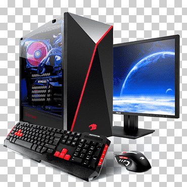 Computadoras de escritorio Intel Core i7 para juegos, PC de escritorio, electrónica, computadora, accesorio de monitor de computadora png
