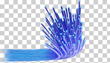 cable óptico de fibra óptica cable eléctrico, fibra óptica, azul, Red de computadoras, Internet png