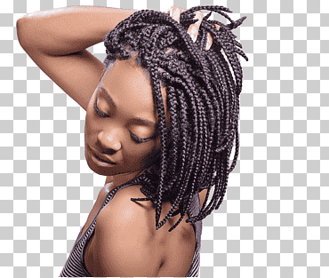 trenza, accesorio para el cabello, pelo negro, Servicio png