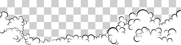 Ilustración de nubes blancas, explosión de cómics, burbuja de arte, cuadro, ángulo, blanco png