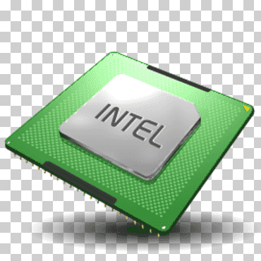 Central processing unit Computer Icons Intel Multi-core processor, intel, electronics, intel, electronic Device png
