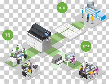 Electronic component Multi-function printer Engineering Wide-format printer, printer, computer Network, electronics, computer png