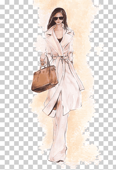 supermodelo modelo de moda, moda ilustración acuarela, Moda, ilustración de moda, zapato png
