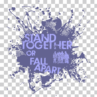 entintar gráficos de red portátiles, nos unimos contra el bullying, pintura de acuarela, púrpura, azul png