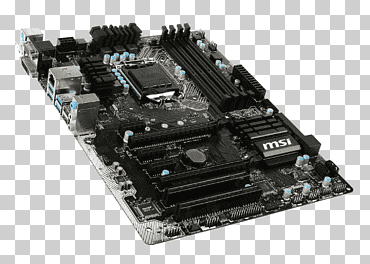 placa madre Intel lga 1151 atx ddr4 sdram, placa base, inteligencia, dispositivo electronico, hardware de la computadora png
