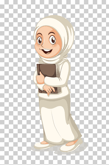 mujer sosteniendo ilustración de libro, ilustración musulmana del islam, aprendiendo el islam, niño, mano, humano png