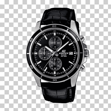 Cronógrafo de reloj analógico Casio Building, el nuevo reloj Casio para hombre., accesorio de reloj, cuero, accesorios png