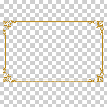 certificado de sombreado de bordes, ilustración de marco floral naranja rectangular, frontera, modelo, rectángulo png