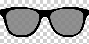 gafas de sol graficas, gafas de sol, vaso, Moda, negro png