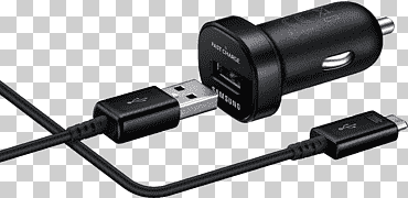cargador de batería samsung galaxy s8 usb-c carga rápida, usb, electrónica, adaptador, cable png