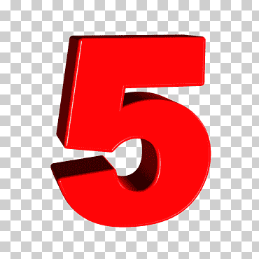 dibujo del número, número 5, texto, logo, dígito numérico png
