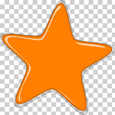 estrella, naranjo, púrpura, naranja, color png