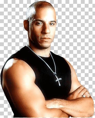 vin diesel furious 7 dominic toretto brian o'conner youtube, vin diesel, vin, diesel, furioso png
