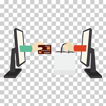 Ilustración de transacciones con tarjeta, ventas, marketing digital, comercio electrónico, compras en línea, compras, ángulo, mueble, empresa png