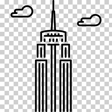 edificio empire state chrysler building, edificio, edificio, texto, rascacielos png