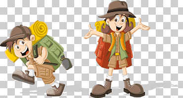 Mochila de exploración, diseño de personajes infantiles., niño, los niños, personaje de ficción png
