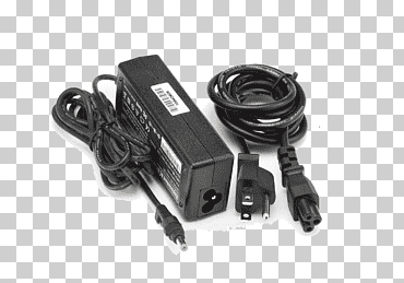 Adaptador de CA para el cargador de batería del portátil Hewlett-Packard, adaptador de corriente para portátil, electrónica, computadora, adaptador png