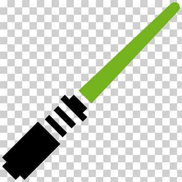 Ilustración de sable de luz negra y verde, línea de ángulo verde, sable de luz verde, ángulo, episodio de star wars vii, Anakin Skywalker png