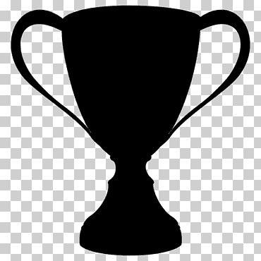 trofeo silueta premio copa, trofeo, medalla, silueta, Reino libre png