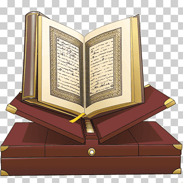 abrió la ilustración de un libro marrón, el corán del Islam, la memorización durood, el Corán, ángulo, religión, apóstol png