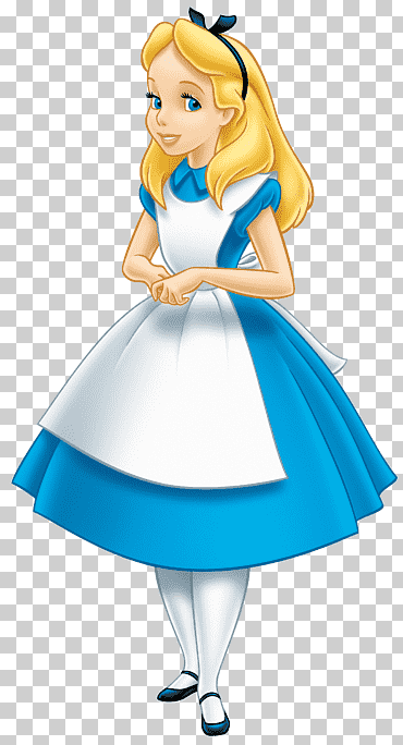 Alicia en el país de las maravillas Ilustración de Alicia, Alicia en el país de las maravillas Aventuras de Alicia en el país de las maravillas Reina de corazones El sombrerero loco, conejo blanco, Alice, azul, personaje de ficción, dibujos animados png