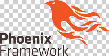 elixir web framework software framework phoenix ruby ​​on rails, framework, texto, logo, vertebrado png