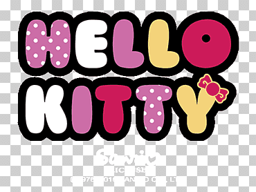 Hola texto de Kitty, fuente de Hello Kitty, Hello Kitty, púrpura, texto, logo png