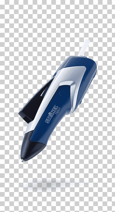 cargador de batería heißklebepistole steinel adhesivo de fusión en caliente, bolígrafo, azul eléctrico, batería recargable png
