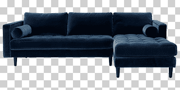sofá tufting silla muebles de terciopelo, l sofá, azul, ángulo, mueble png